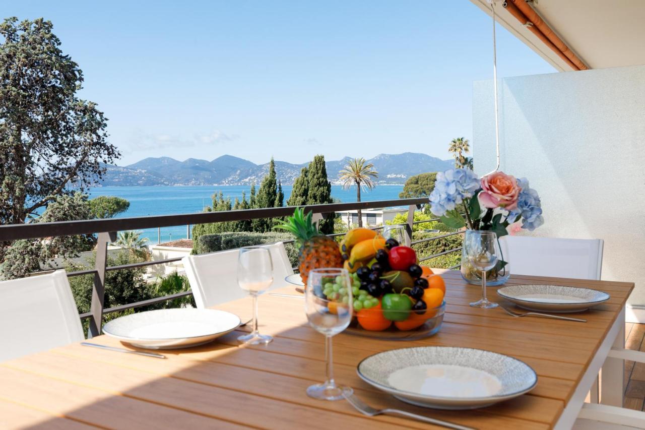 Suite Riviera - Sea View - Clim - 50M Plage - Residence De Standing - Spacieux 180 M2 - Parking Канны Экстерьер фото